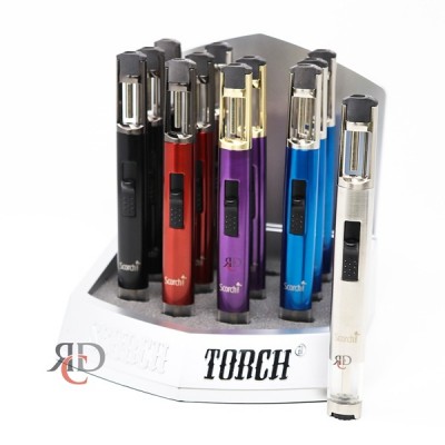 SCORCH TORCH SLIM PENCIL TORCH WITH SEE THROUGH BUTANE STDS50 12CT/ DISPLAY